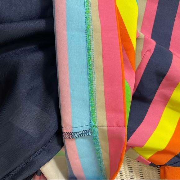 Trina Turk 'Flagimi' Multicolor Stripe Shift Dress - Picture 12 of 15